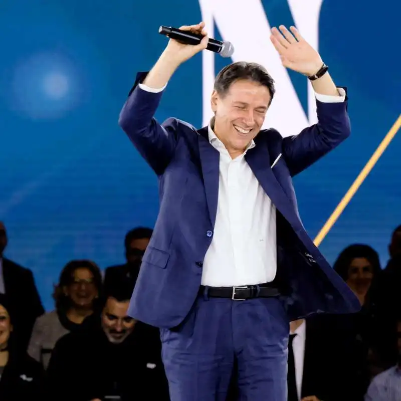 giuseppe conte - assemblea costituente del m5s - foto lapresse