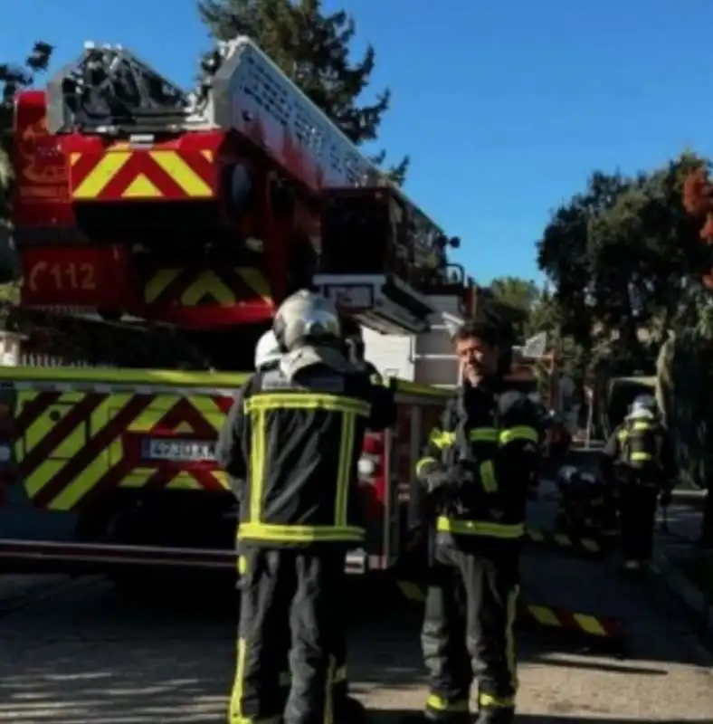 INCENDIO IN CASA DI BORJA MAYORAL 