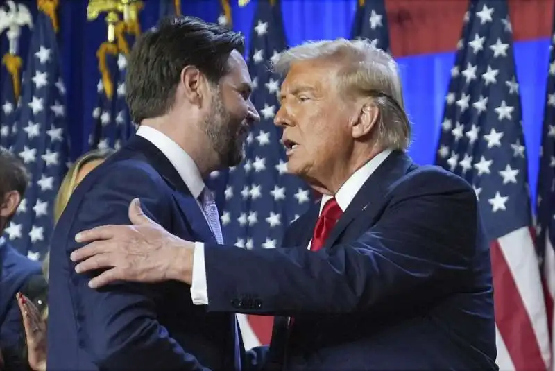 jd vance e donald trump   discorso della vittoria   1