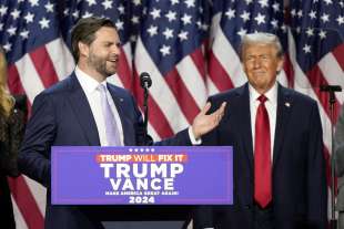 jd vance e donald trump discorso della vittoria