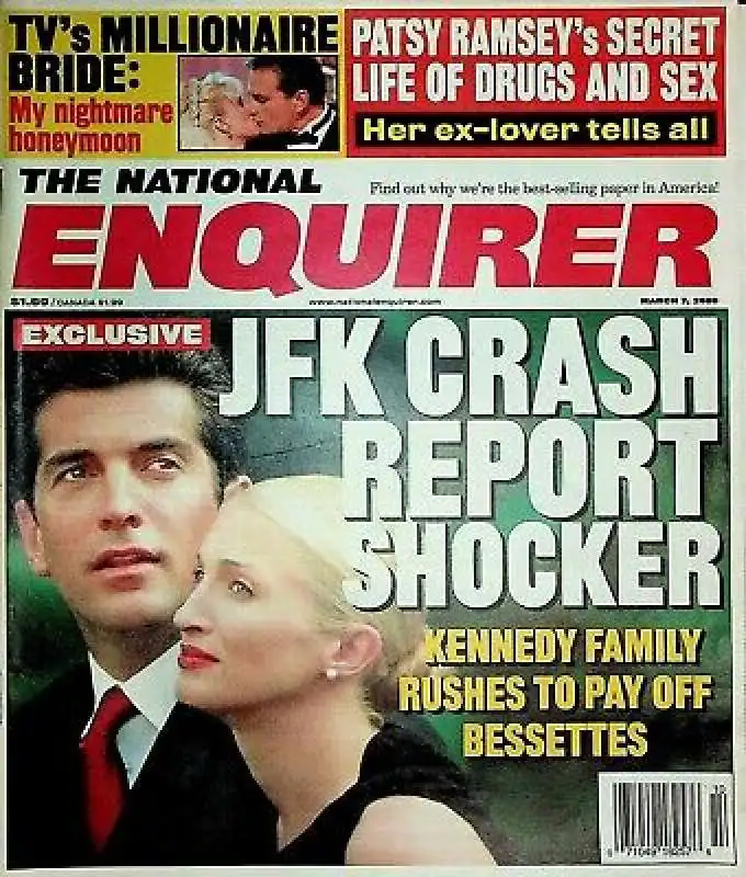 jfk jr e carolyn crisi the national enquirer