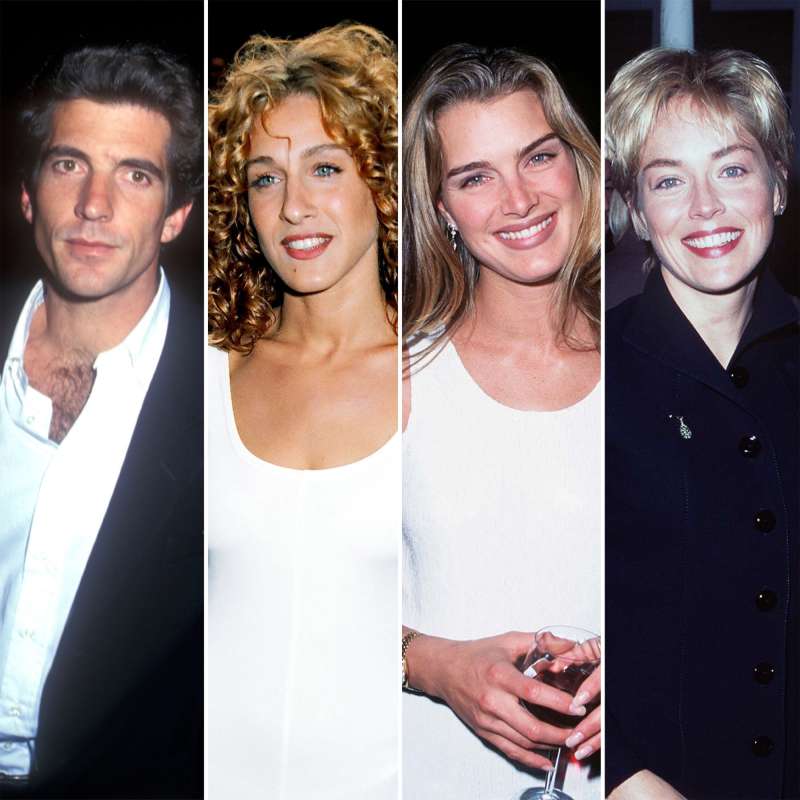 jfk jr sarah jessica parker brooke shields sharon stone