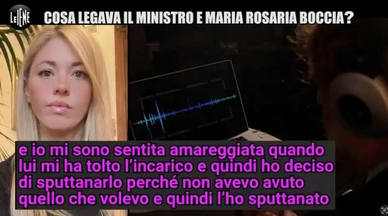 l audio inedito di maria rosaria boccia   le iene