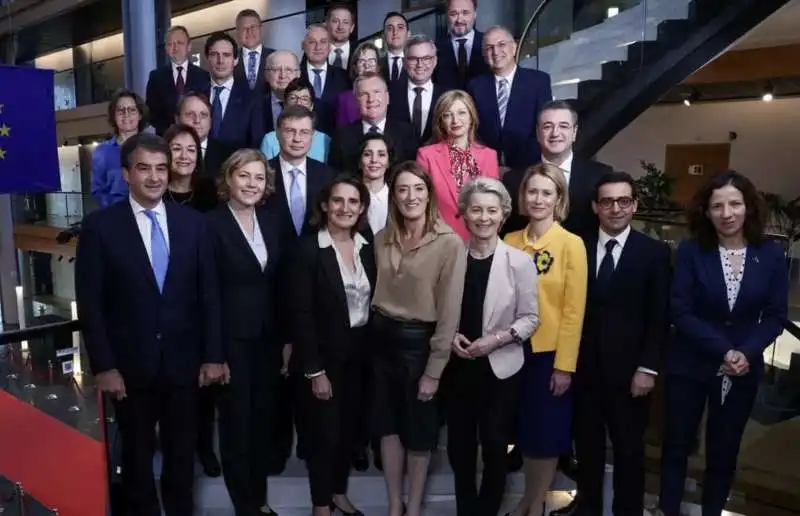 LA SQUADRA DELLA COMMISSIONE EUROPEA DI URSULA VON DER LEYEN