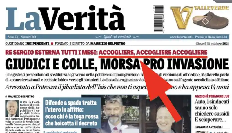 la verita   virgola mancante 