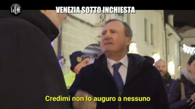 LE IENE - SORTINO E SINDACO BRUGNARO 