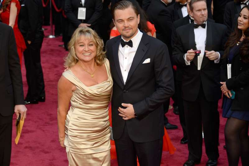 leonardo di caprio e la madre irmelin