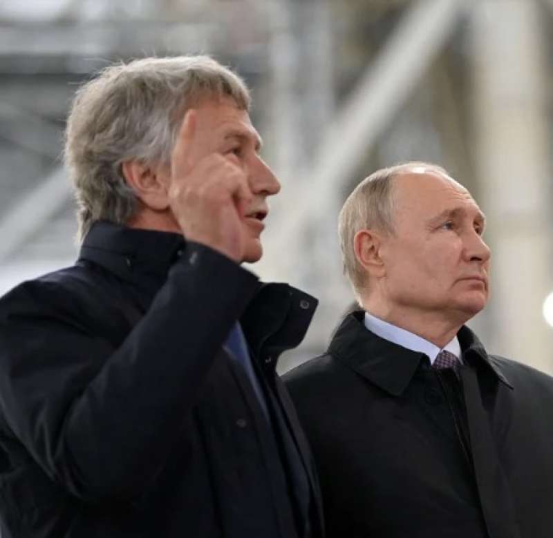 Leonid Mikhelson e vladimir putin