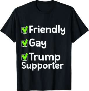 lgbt for trump t shirt