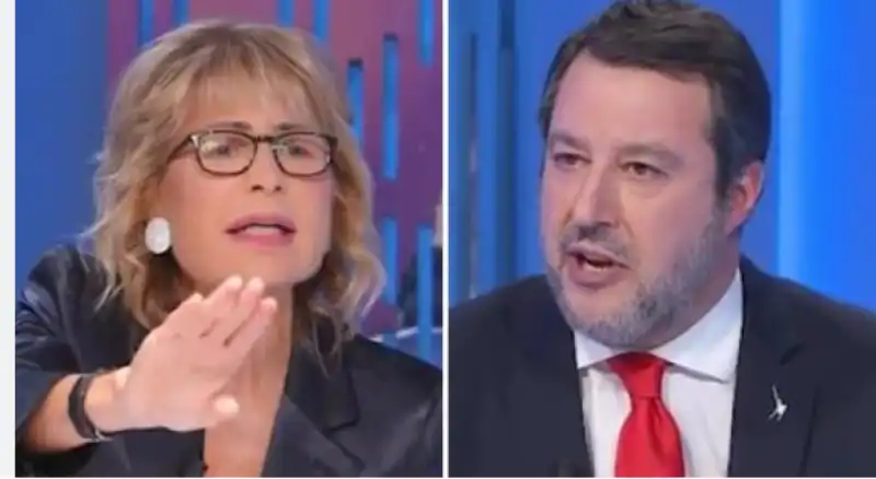 lilli gruber matteo salvini