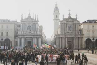 manifestazione pro palestina a torino 13