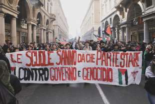 manifestazione pro palestina a torino 14