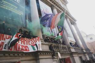 manifestazione pro palestina a torino 17