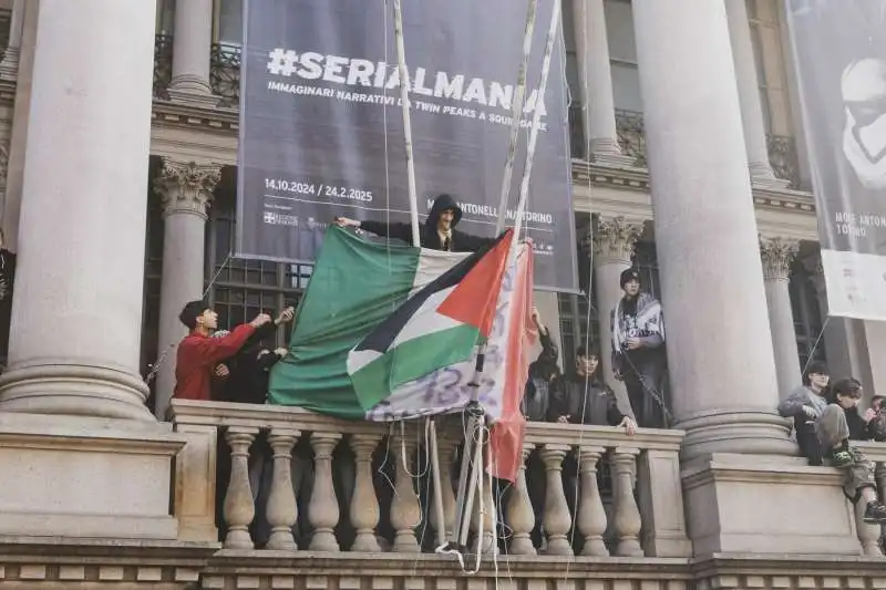 manifestazione pro palestina a torino   19