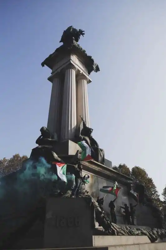 manifestazione pro palestina a torino   9