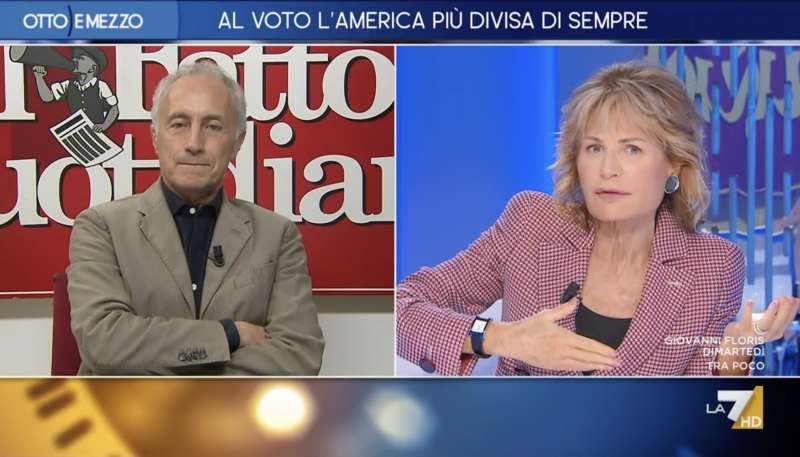 marco travaglio lilli gruber otto e mezzo 2