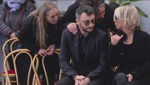 maria de filippi con saverio camilla e gabriele costanzo