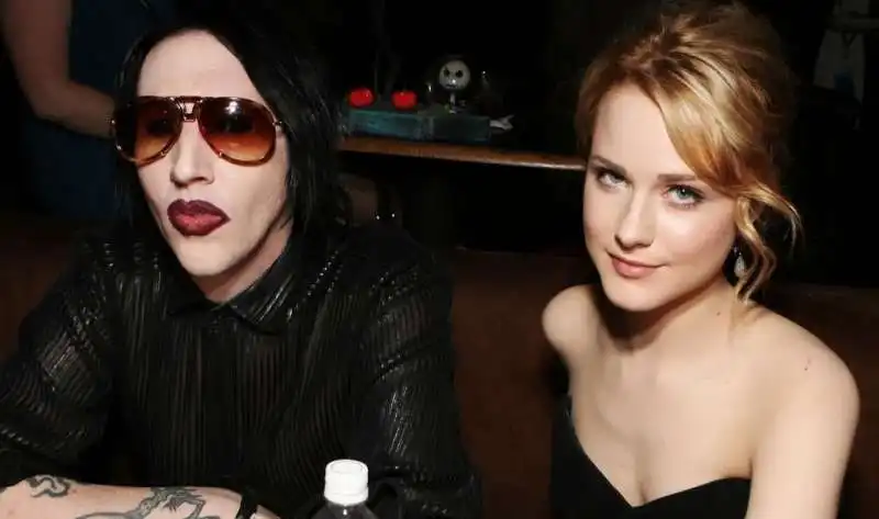 MARILYN MANSON EVAN RACHEL WOOD