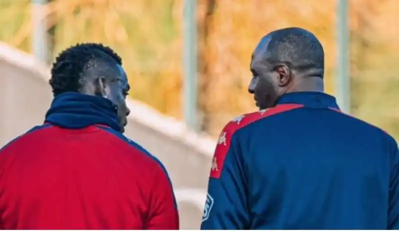 MARIO BALOTELLI PATRICK VIEIRA 