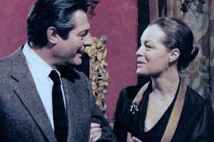 Mastroianni e Romy Schneider