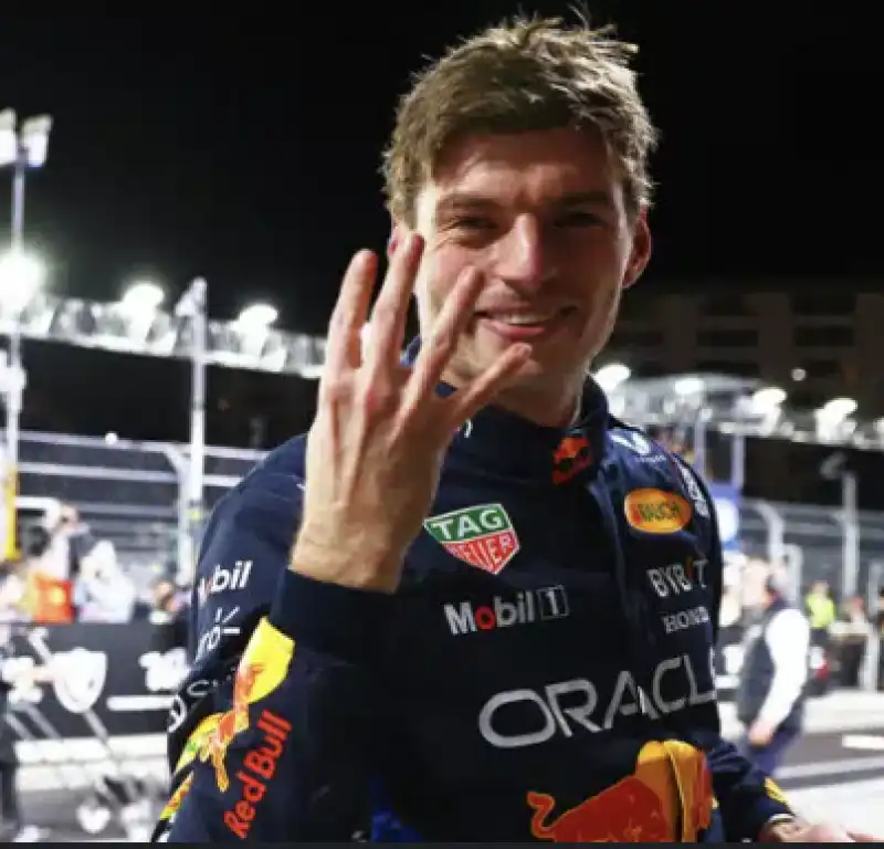 max verstappen - quarto titolo mondiale di f1