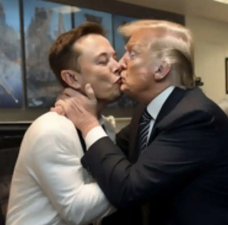 meme su donald trump e elon musk 