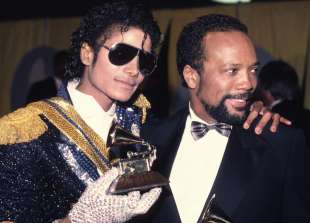 michael jackson con quincy jones