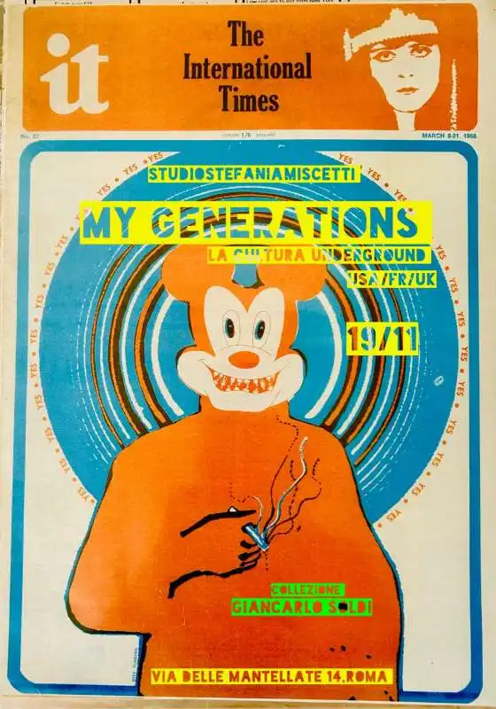 MOSTRA MY GENERATIONS - COLLEZIONE GIANCARLO SOLDI

