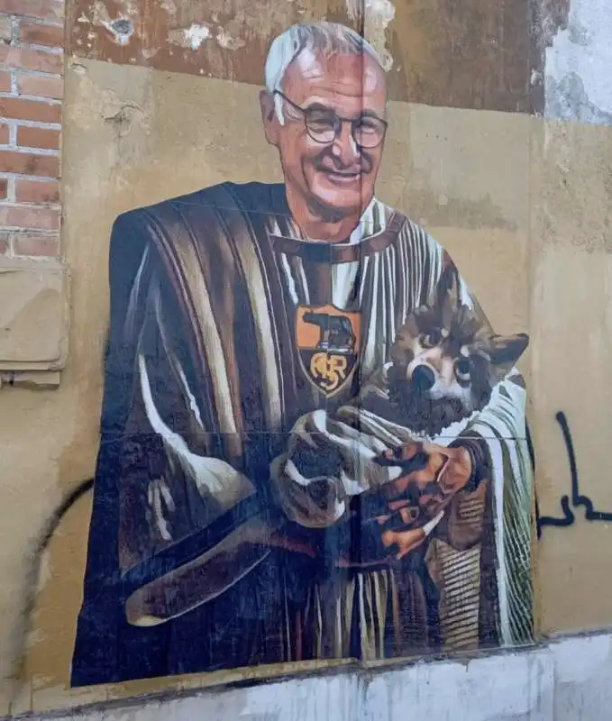 MURALE DI CLAUDIO RANIERI A TESTACCIO