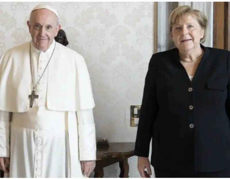 papa francesco angela merkel