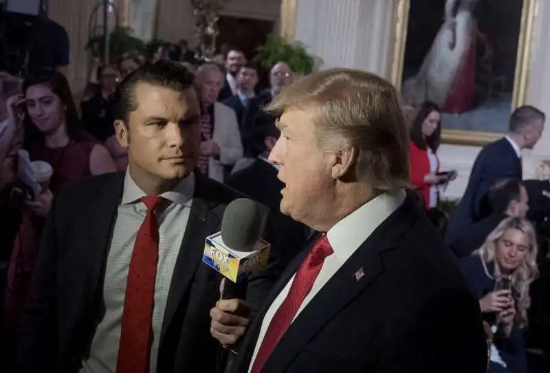 PETE HEGSETH - DONALD TRUMP