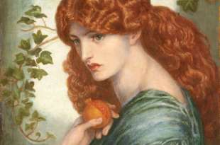 proserpina by dante gabriele rossetti