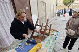 PROTESTA DELLE ORECCHIETTE A BARI