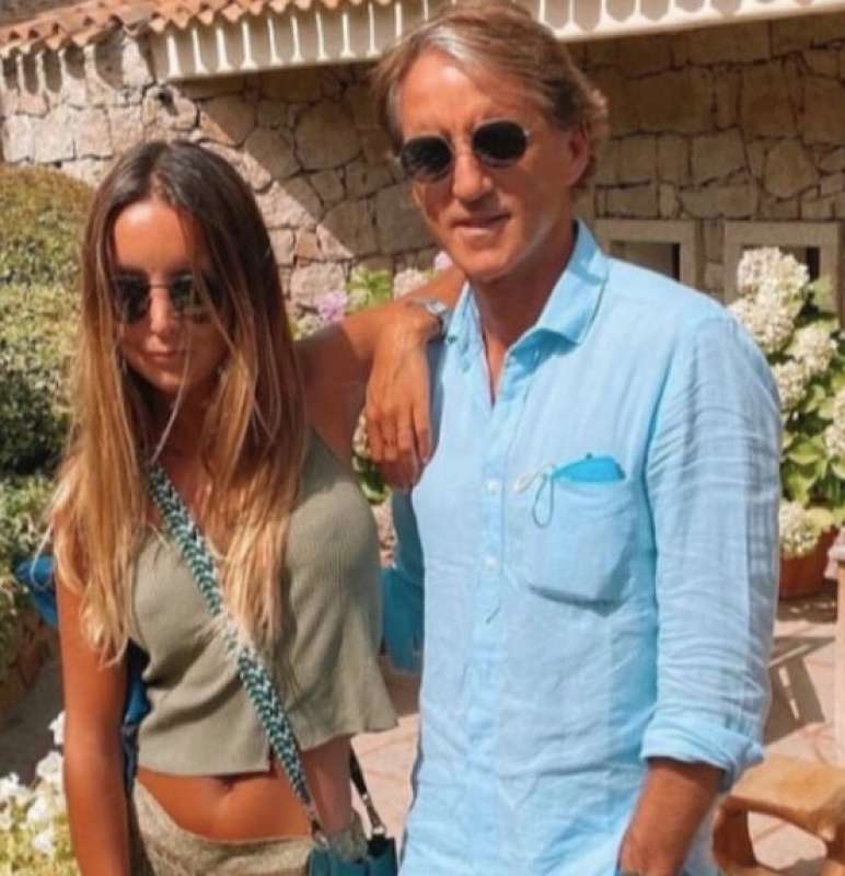 roberto mancini e la figlia camilla