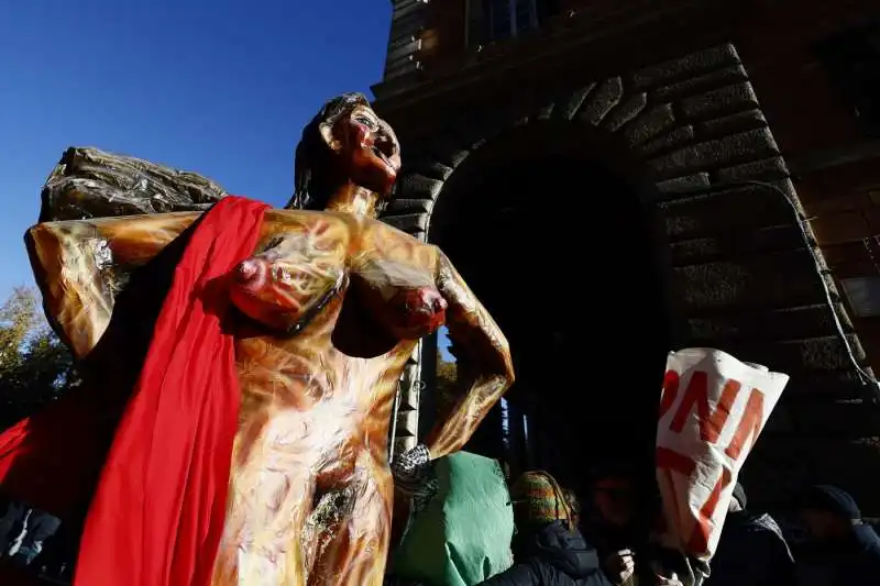 roma   manifestazione pro palestina   foto lapresse   8