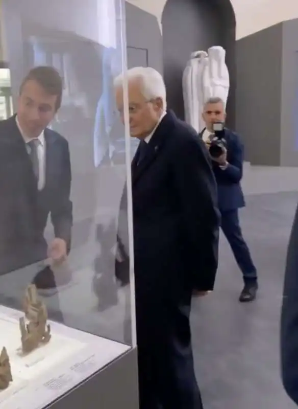 sergio mattarella al museo egizio di torino   2