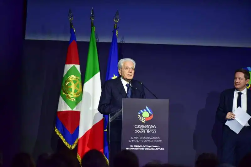 sergio mattarella   andrea ceccherini   osservatorio permanente giovani editori   1