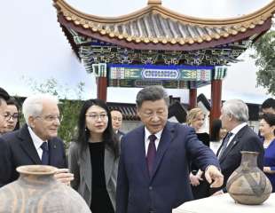 sergio mattarella e xi jinping