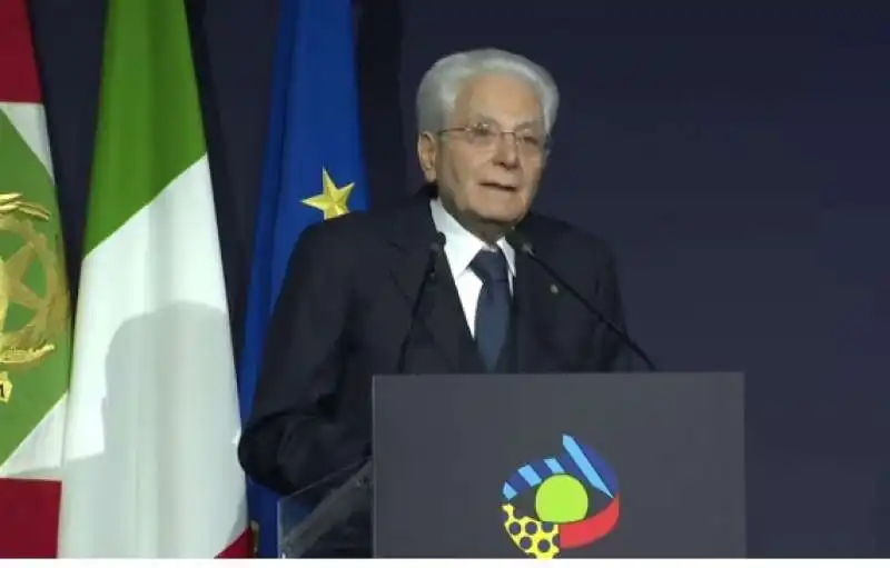 SERGIO MATTARELLA - OSSERVATORIO PERMANENTE GIOVANI EDITORI 