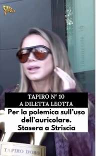 striscia la notizia consegna tapiro a diletta leotta 4