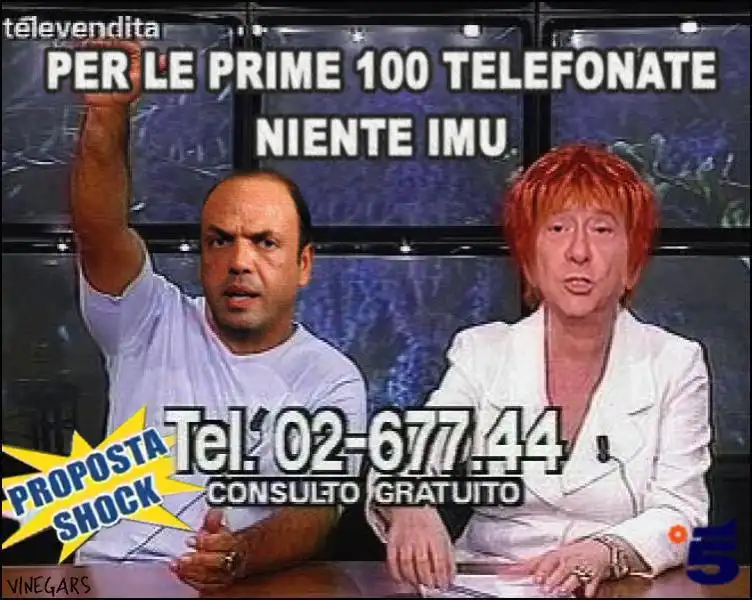 ALFANO E BERLUSCONI VERSIONE VANNA MARCHI jpeg