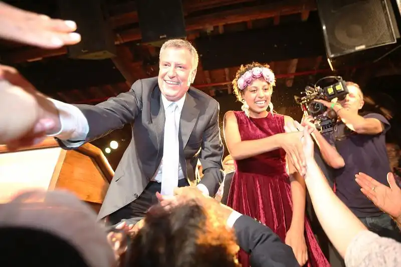 chiara e bill de blasio 