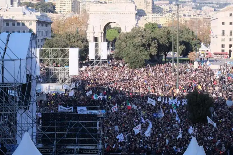 TERZO VAFFADAY GENOVA FOTO LAPRESSE 