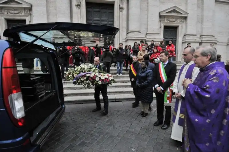 FUNERALI DELLA TRANS ANDREA QUINTERO FOTO LAPRESSE 