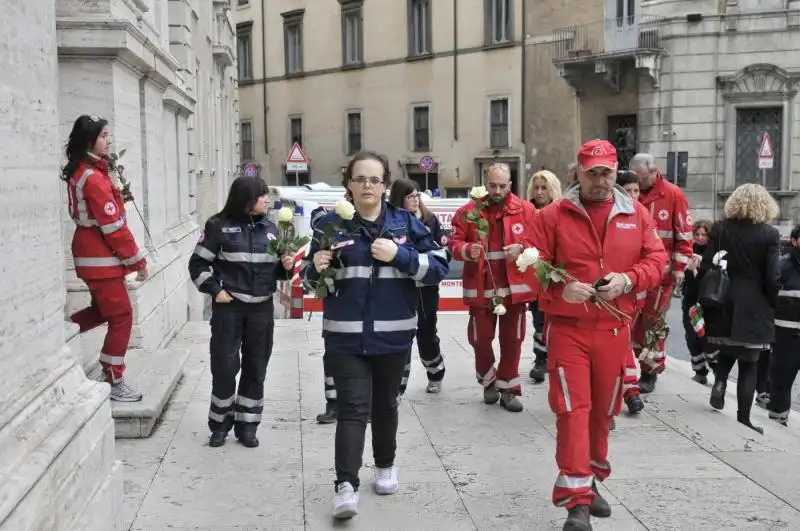 FUNERALI DELLA TRANS ANDREA QUINTERO FOTO LAPRESSE 