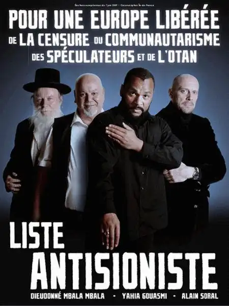 QUENELLE SALUTO ANTISIONISTA DEL COMICO DIEUDONNE 