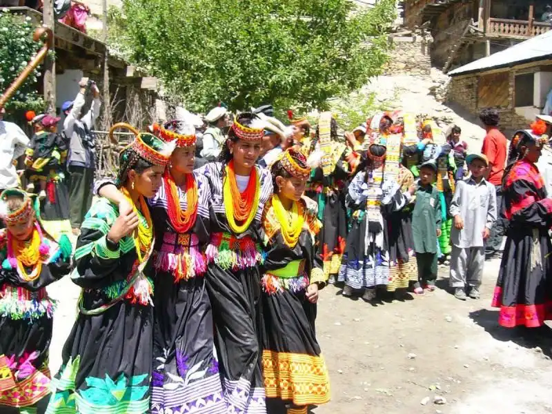 La Rumbur Valley in Pakistan 