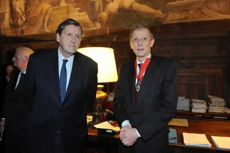 Alain Le Roy e Piero Fassino 