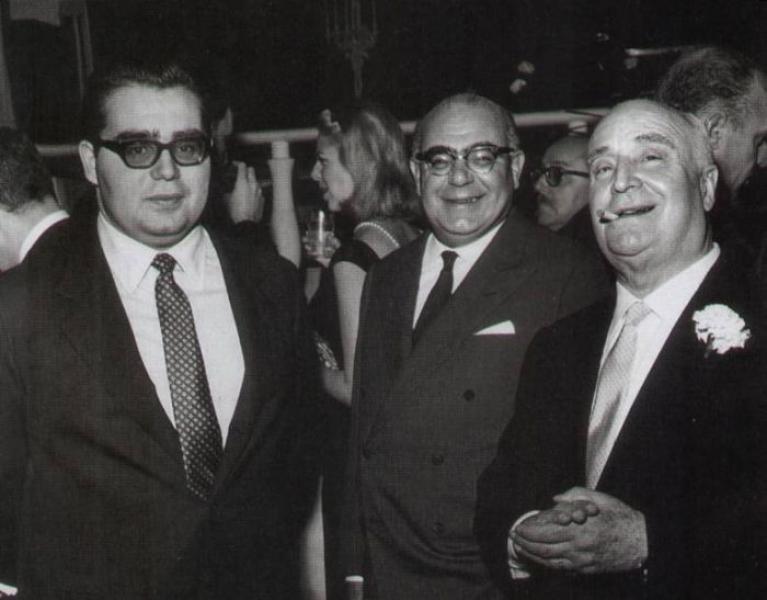 ANGELO CON IL PADRE ANDREA E IL NONNO ANGELO