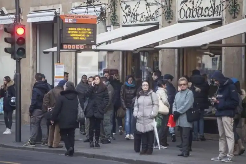 ATAF IN SCIOPERO TRAFFICO IN TILT A FIRENZE 